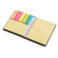 Ultra Notes Black Finish Cardboard Cover Padfolio